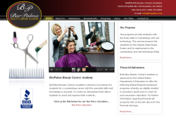 Link to BarPalma Beauty Careers Academy website