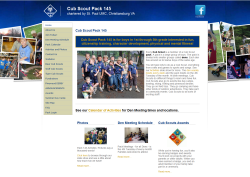 Link to Cub Scout Pack 145 website